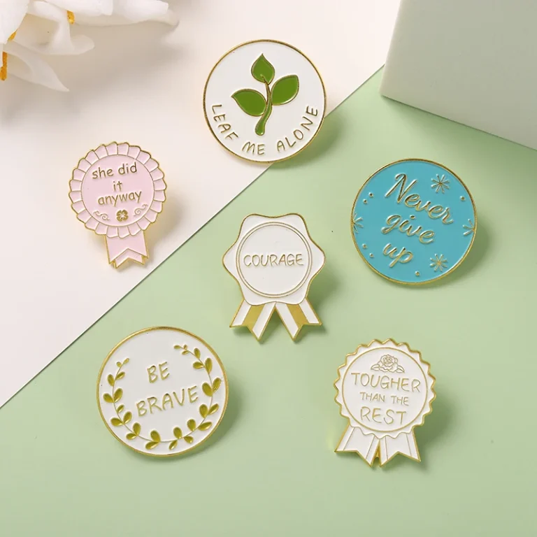 Top 9 Inspirations To Create Eye-Catching Enamel Pin Badges