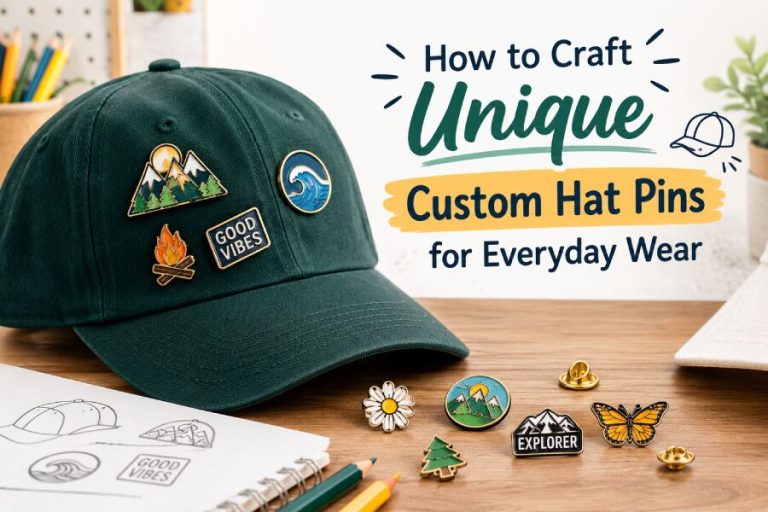 Custom Hat Pins for Everyday Wear