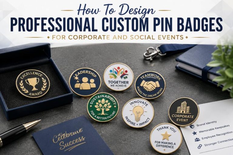 Custom Pin Badges For Corporate And Social Events
