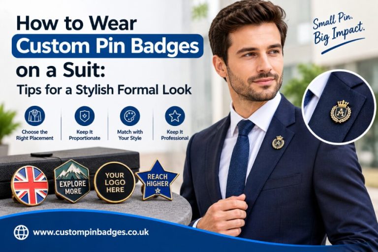 How to Style Custom Pin Badges on Suits Tips
